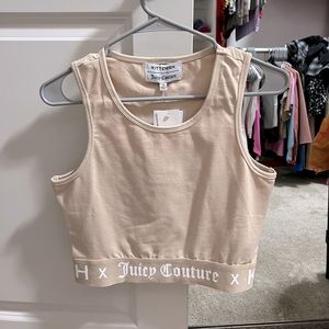 Juicy Couture Kittenish X juicy couture crop top